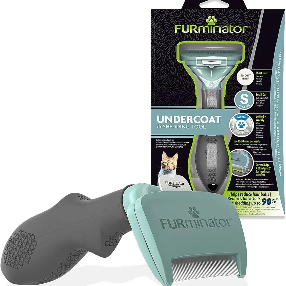 FURminator Small Cats Short Hair Undercoat deShedding Tool NIB